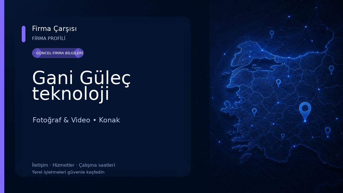Gani Güleç teknoloji Fotoğraf & Video