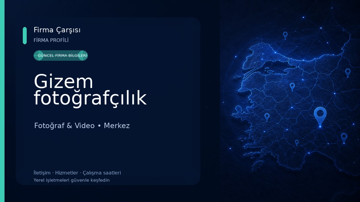 Gizem fotoğrafçılık
