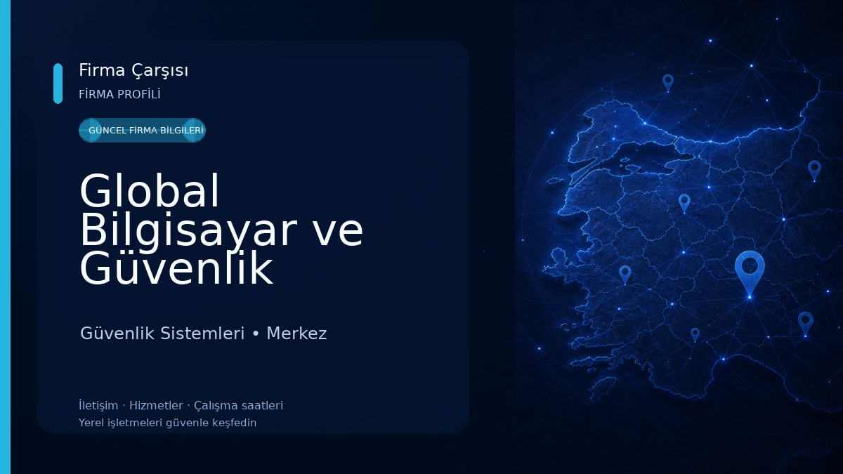 Global Bilgisayar ve Güvenlik Sistemleri Güvenlik Sistemleri