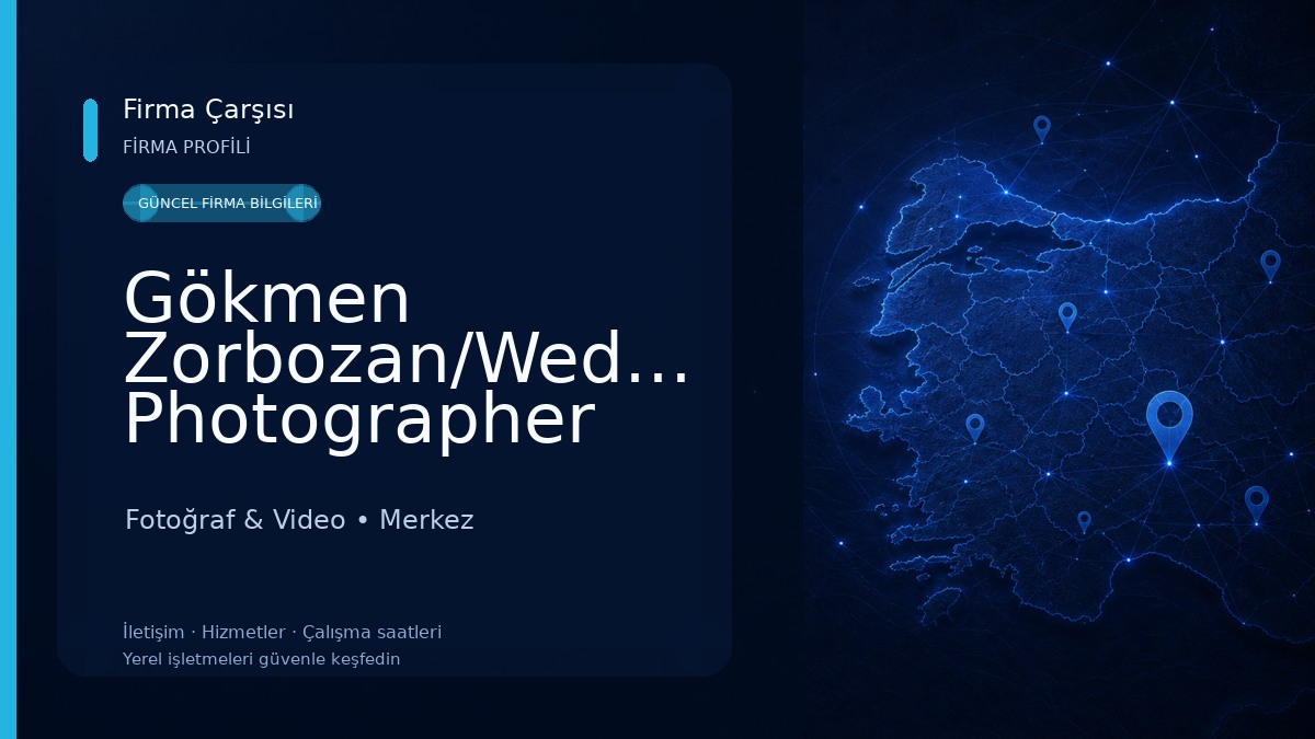 Gökmen Zorbozan/Wedding Photographer Fotoğraf & Video
