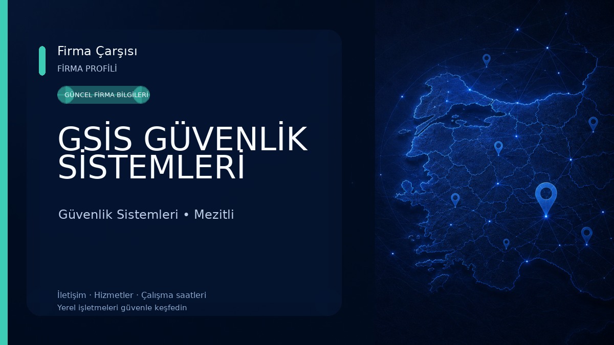 GSİS GÜVENLİK SİSTEMLERİ Güvenlik Sistemleri