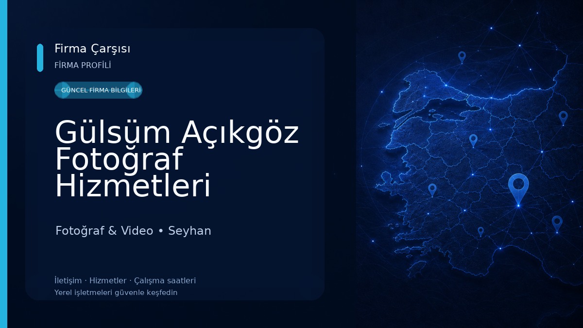 Gülsüm Açıkgöz Fotoğraf Hizmetleri 