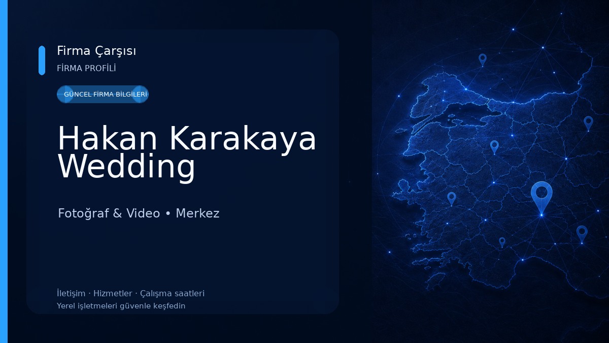 Hakan Karakaya Wedding Fotoğraf & Video