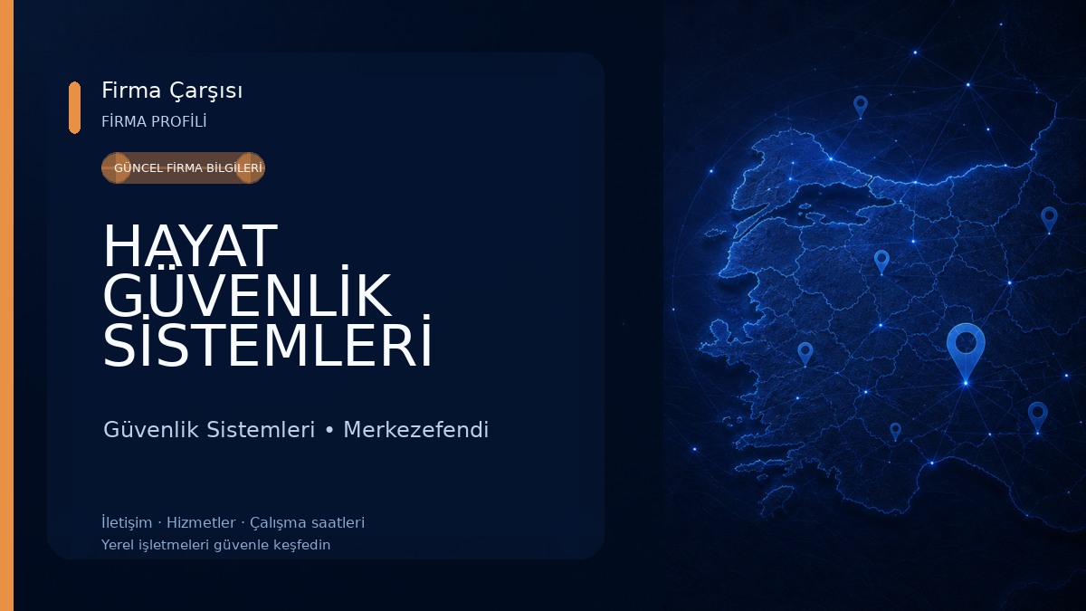 HAYAT GÜVENLİK SİSTEMLERİ Güvenlik Sistemleri