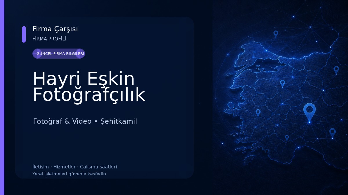 Hayri Eşkin Fotoğrafçılık Fotoğraf & Video
