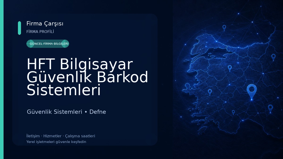 HFT Bilgisayar Güvenlik Barkod Sistemleri Güvenlik Sistemleri