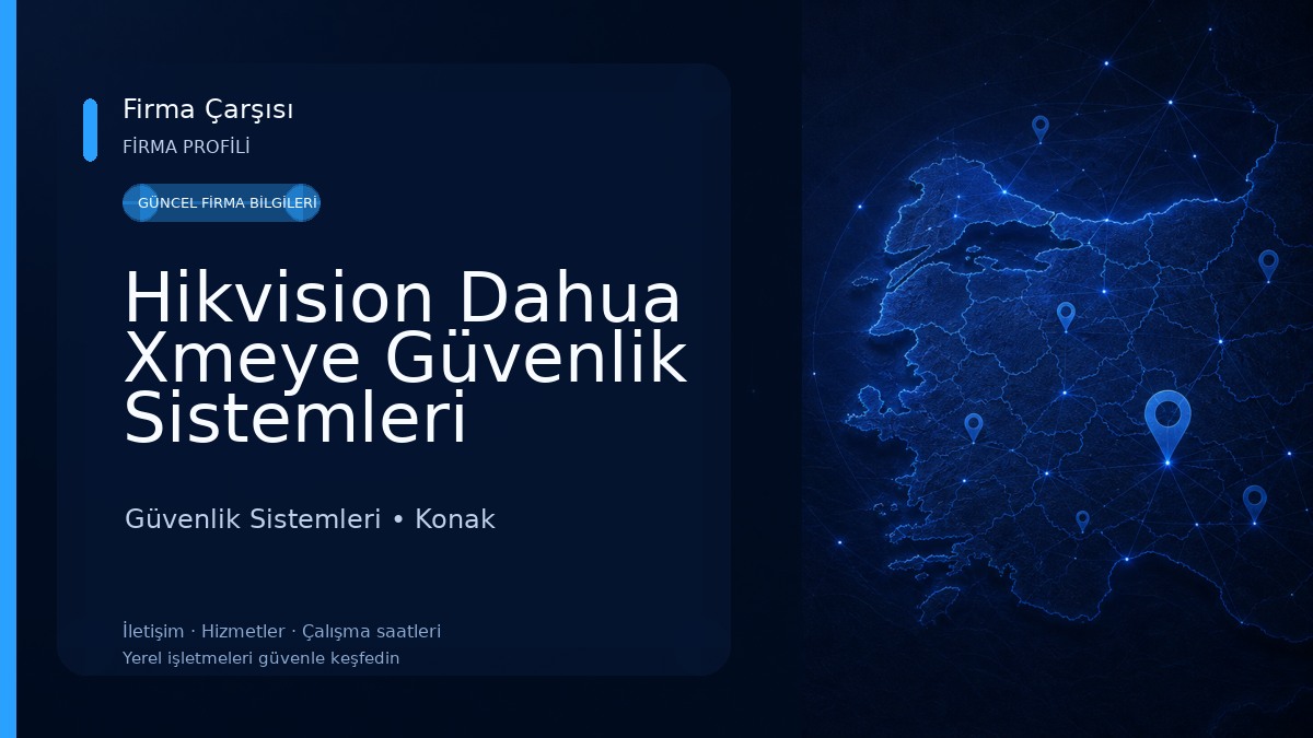 Hikvision Dahua Xmeye Güvenlik Sistemleri Çözüm Ortağı Güvenlik Sistemleri