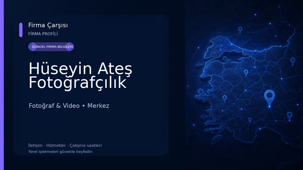 Hüseyin Ateş Fotoğrafçılık Fotoğraf & Video