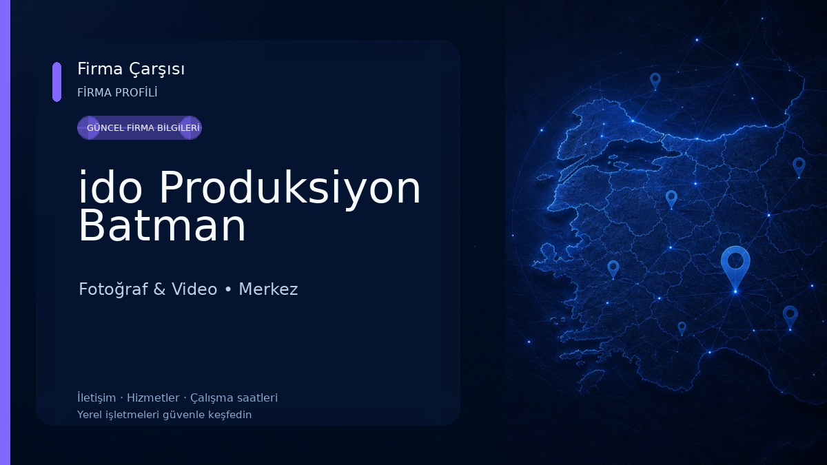 ido Produksiyon Batman