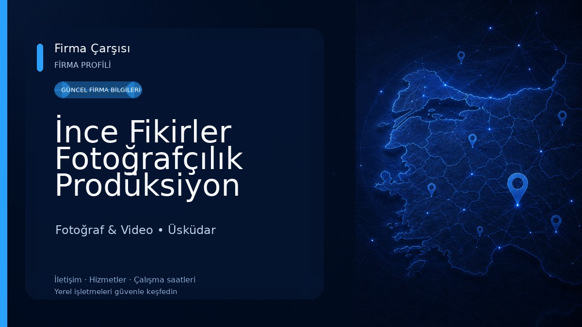 İnce Fikirler Fotoğrafçılık Prodüksiyon