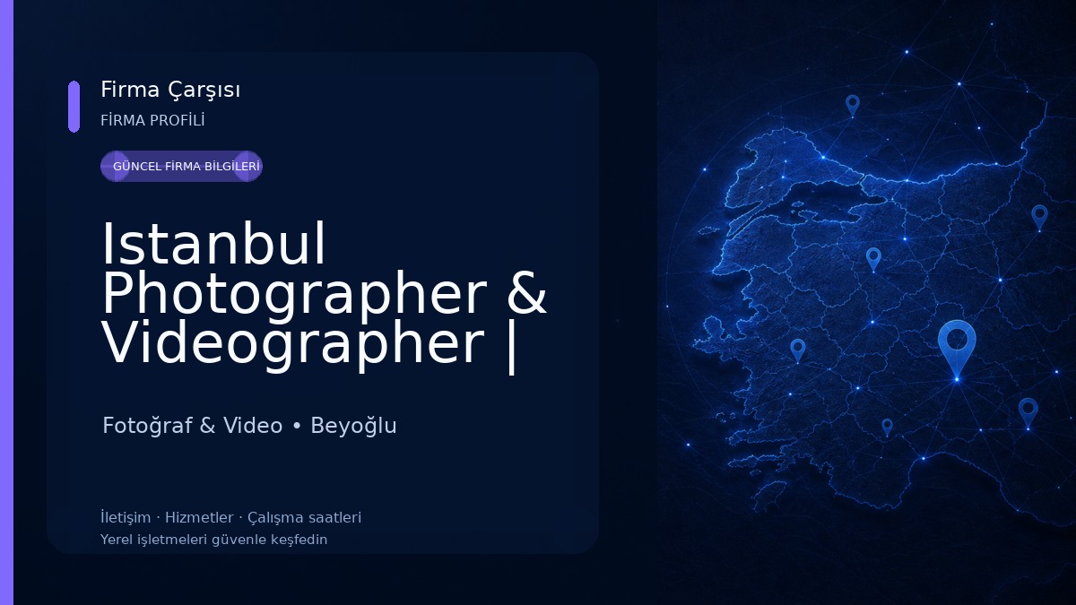 Istanbul Photographer & Videographer | Shoot My Journey Fotoğraf & Video