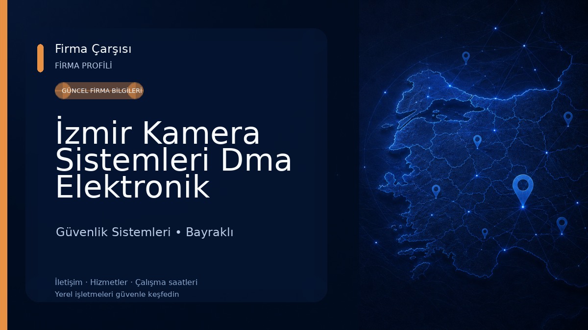 İzmir Kamera Sistemleri Dma Elektronik Güvenlik Sistemleri Güvenlik Sistemleri