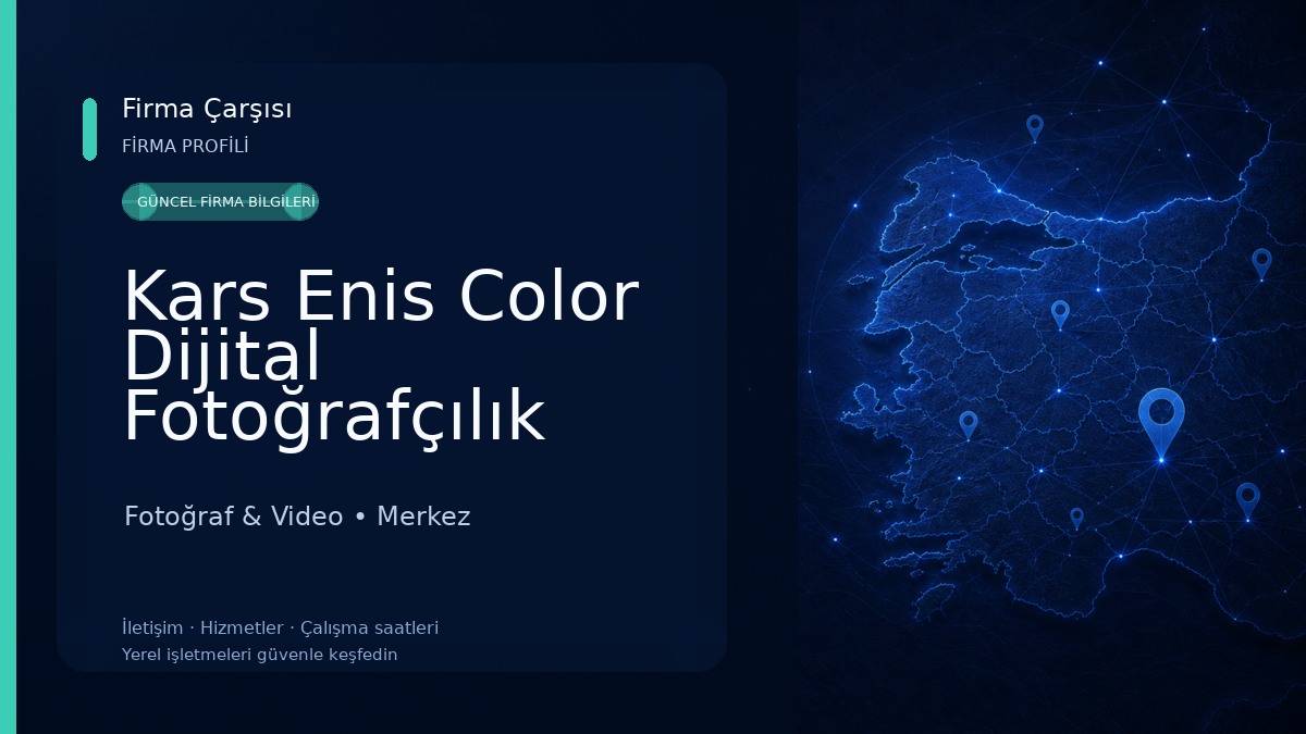 Kars Enis Color Dijital Fotoğrafçılık
