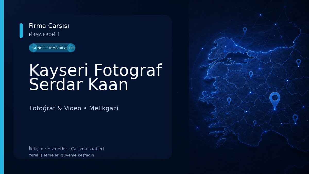 Kayseri Fotograf Serdar Kaan Fotoğraf & Video
