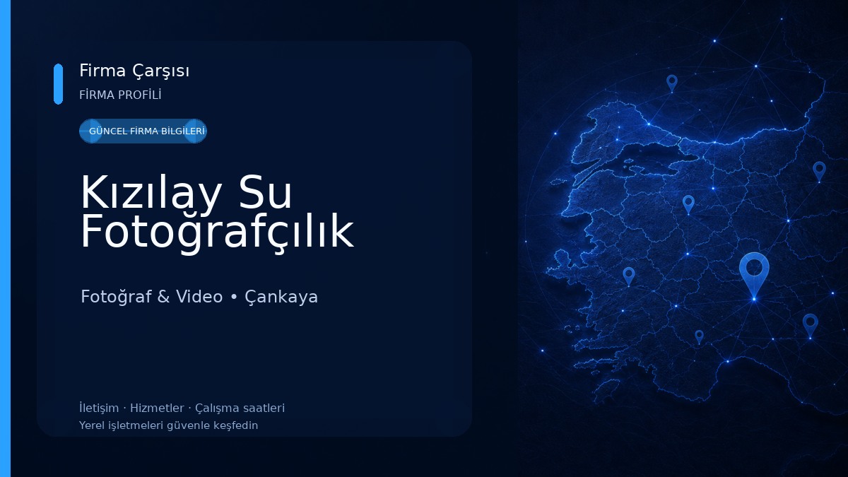 Kızılay Su Fotoğrafçılık Fotoğraf & Video