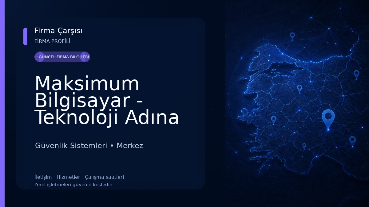 Maksimum Bilgisayar - Teknoloji Adına Herşey