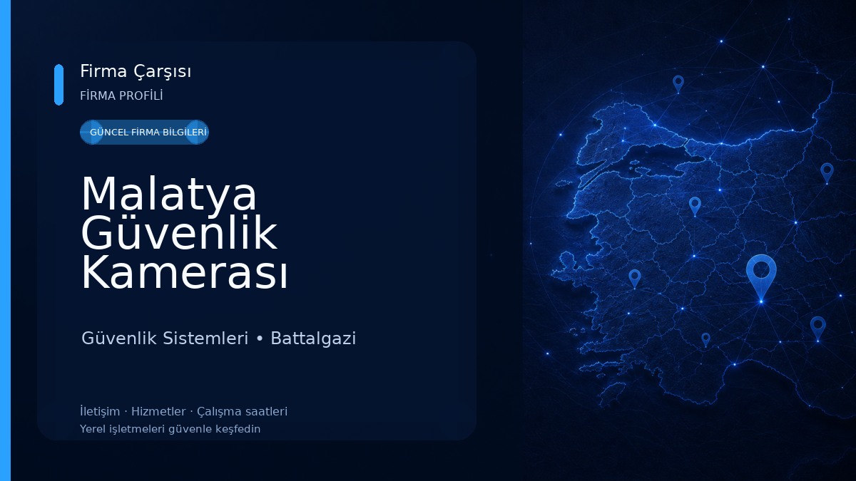 Malatya Güvenlik Kamerası 