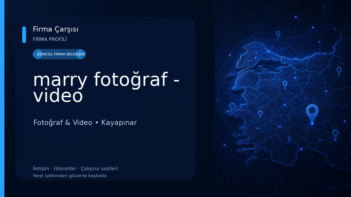 marry fotoğraf - video Fotoğraf & Video