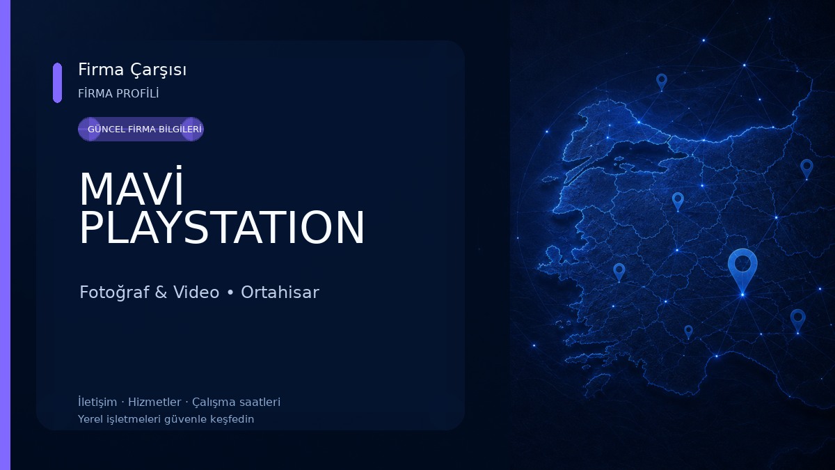 MAVİ PLAYSTATION