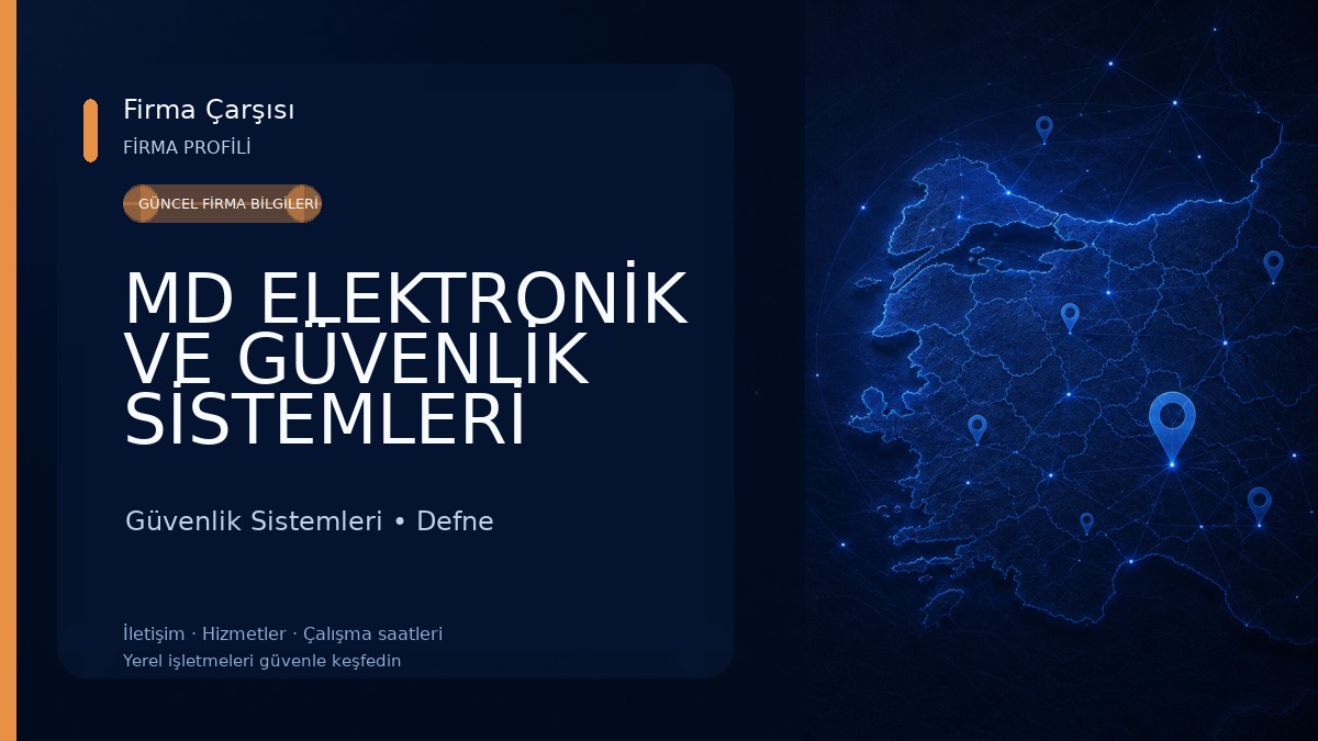MD ELEKTRONİK VE GÜVENLİK SİSTEMLERİ Güvenlik Sistemleri