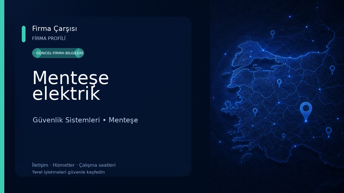 Menteşe elektrik