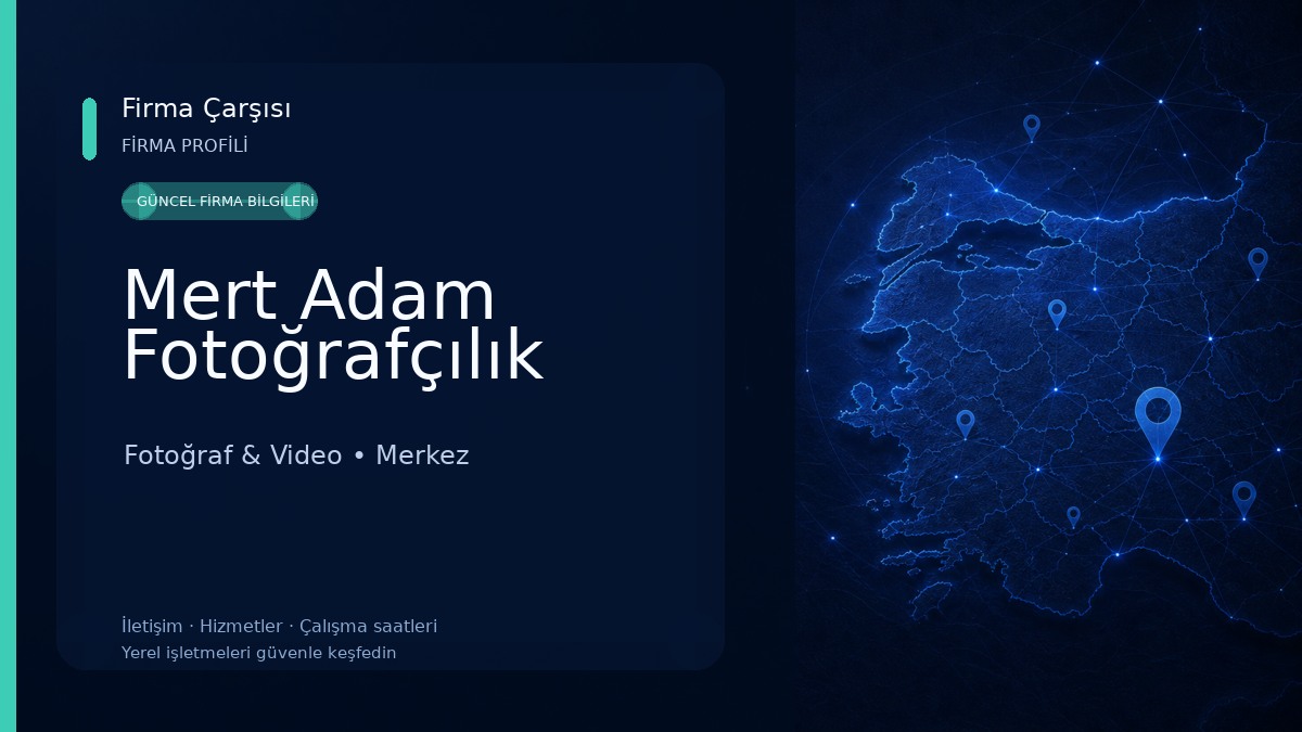 Mert Adam Fotoğrafçılık Fotoğraf & Video
