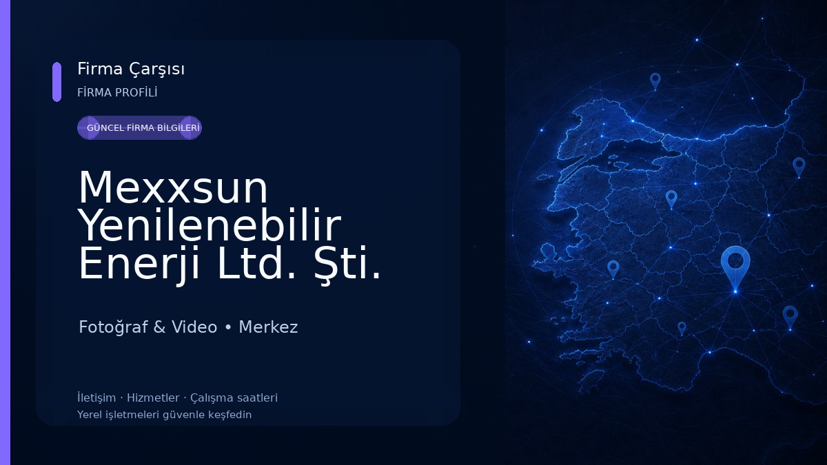 Mexxsun Yenilenebilir Enerji Ltd. Şti. Fotoğraf & Video