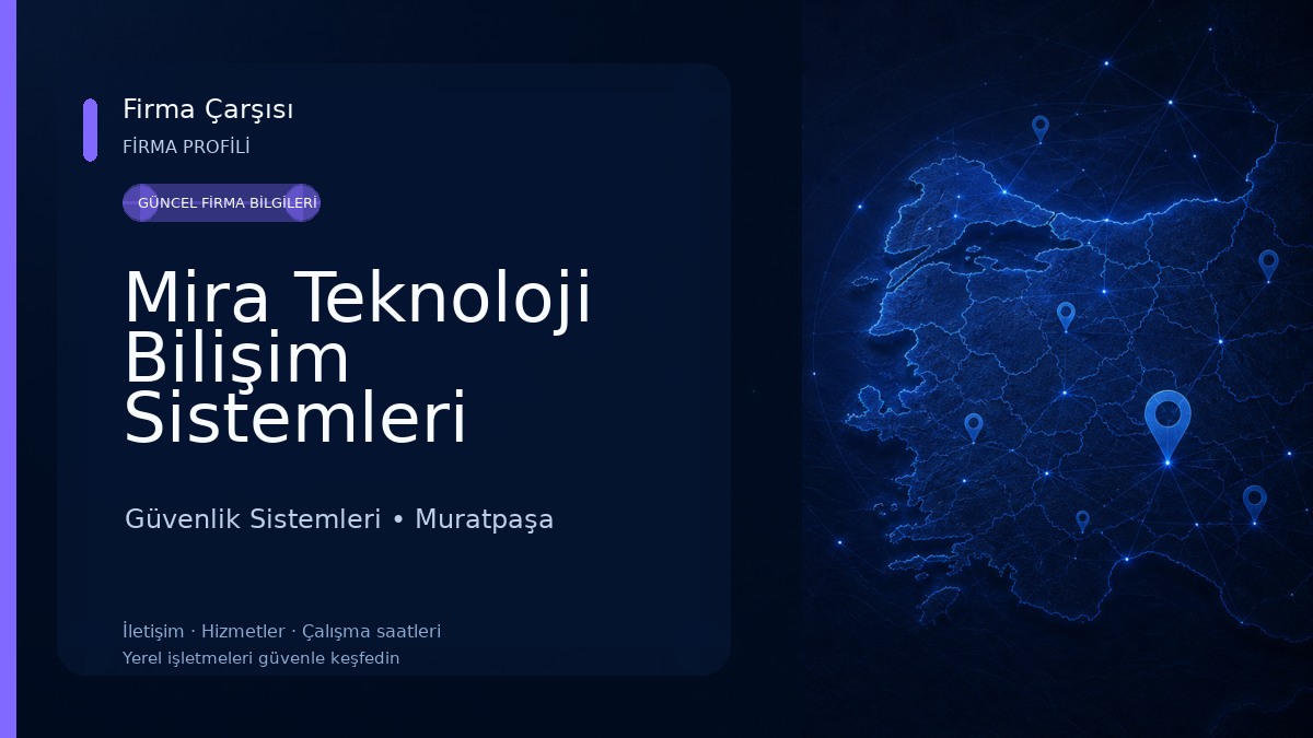 Mira Teknoloji Bilişim Sistemleri Güvenlik Sistemleri