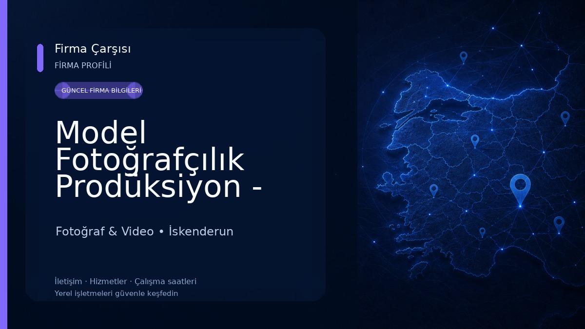 Model Fotoğrafçılık Prodüksiyon - Dış Çekim Fotoğraf & Video