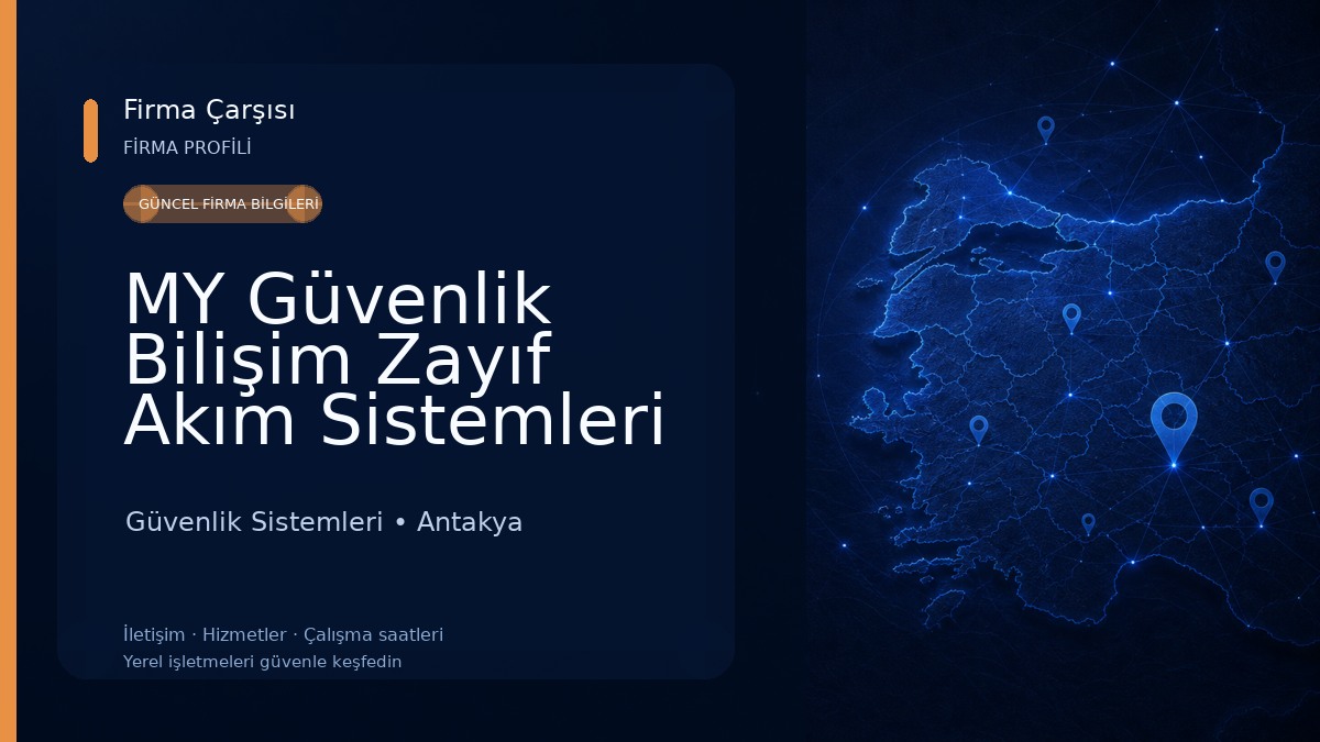 MY Güvenlik Bilişim Zayıf Akım Sistemleri Güvenlik Sistemleri