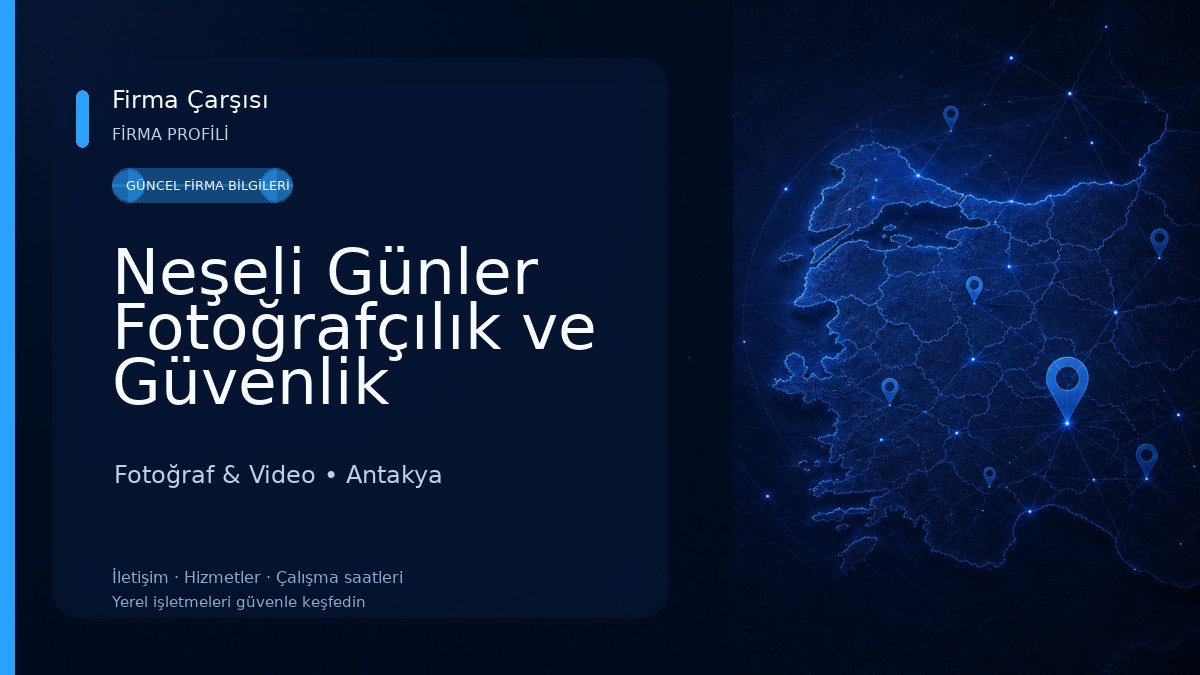 Neşeli Günler Fotoğrafçılık ve Güvenlik sistemleri