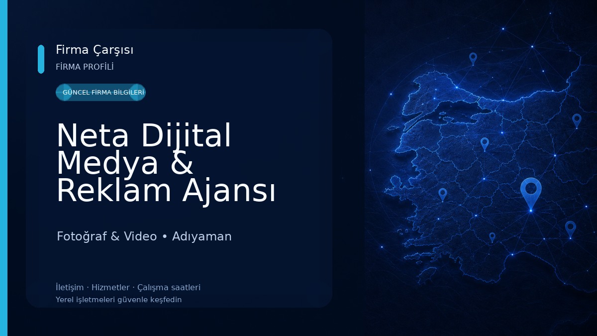 Neta Dijital Medya & Reklam Ajansı Fotoğraf & Video