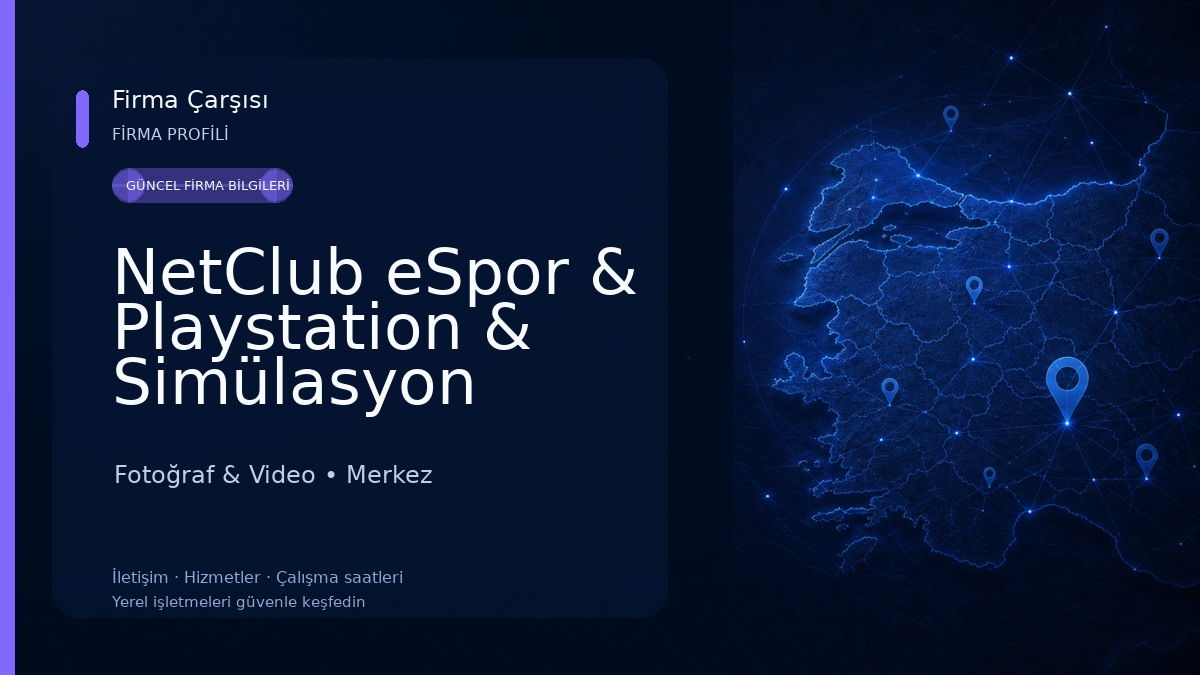 NetClub eSpor & Playstation & Simülasyon Fotoğraf & Video