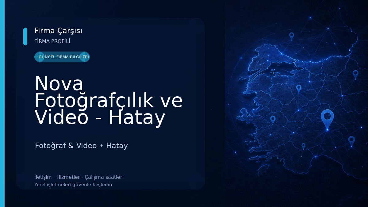 Nova Fotoğrafçılık ve Video - Hatay Düğün Fotoğrafçısı 