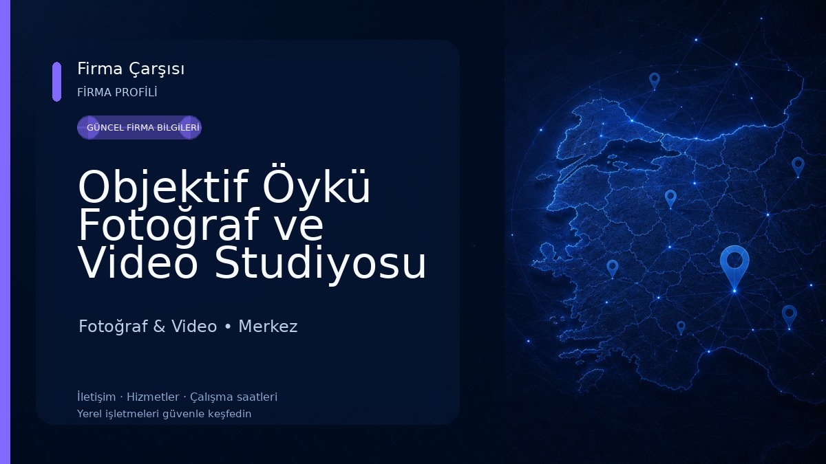 Objektif Öykü Fotoğraf ve Video Studiyosu 