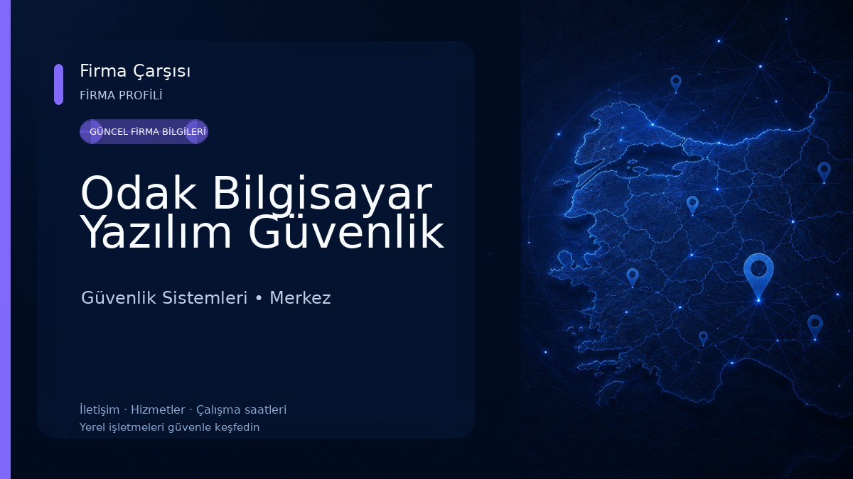 Odak Bilgisayar Yazılım Güvenlik