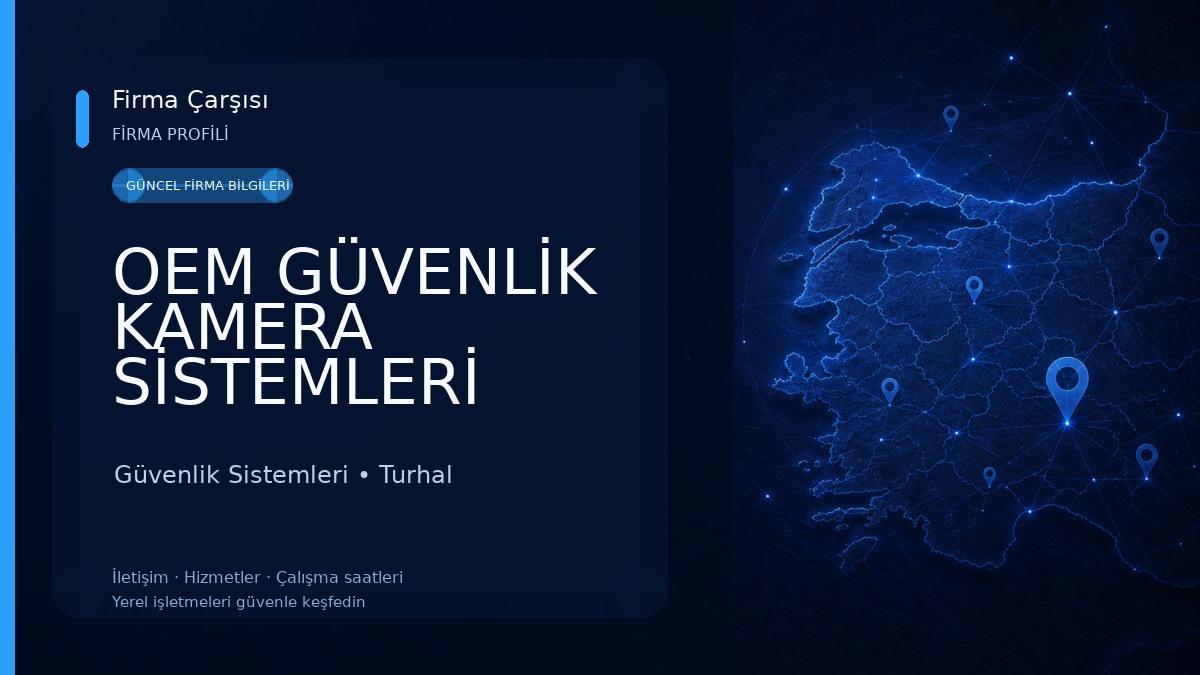 OEM GÜVENLİK KAMERA SİSTEMLERİ 