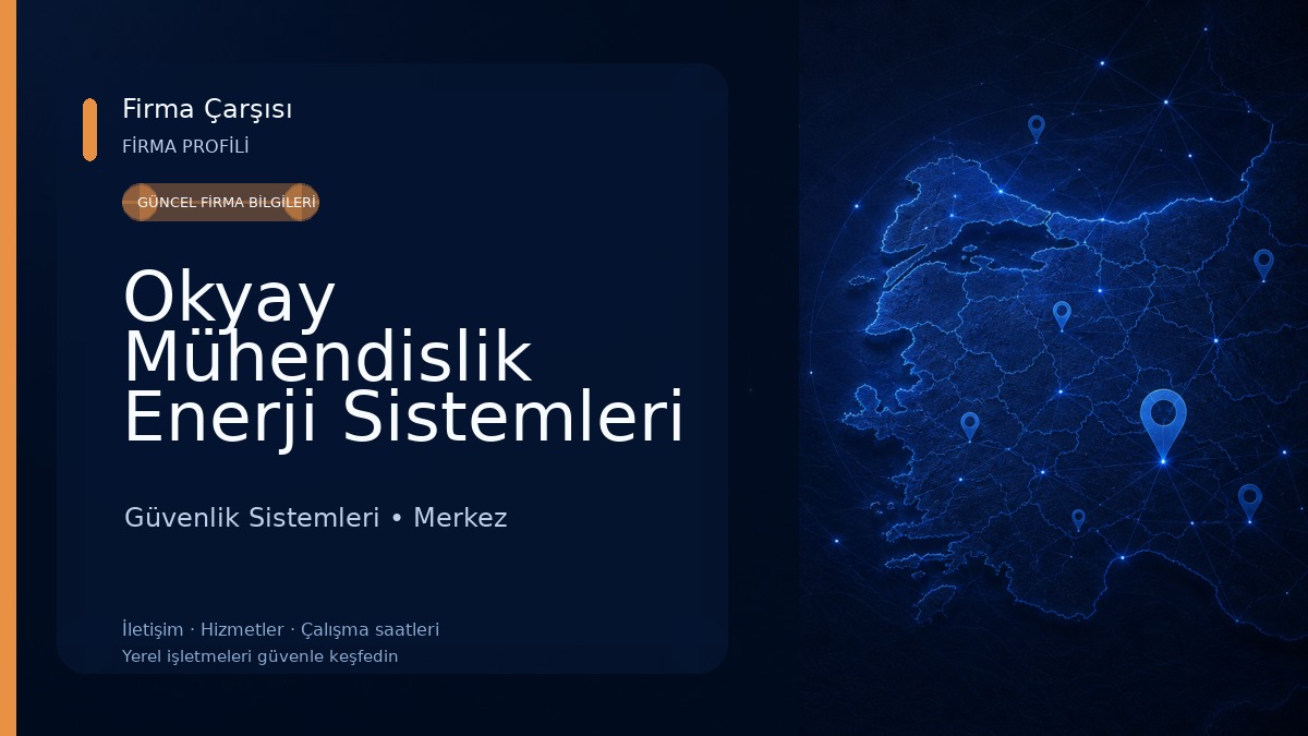 Okyay Mühendislik Enerji Sistemleri