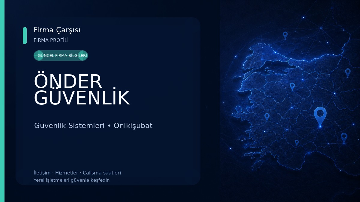 ÖNDER GÜVENLİK