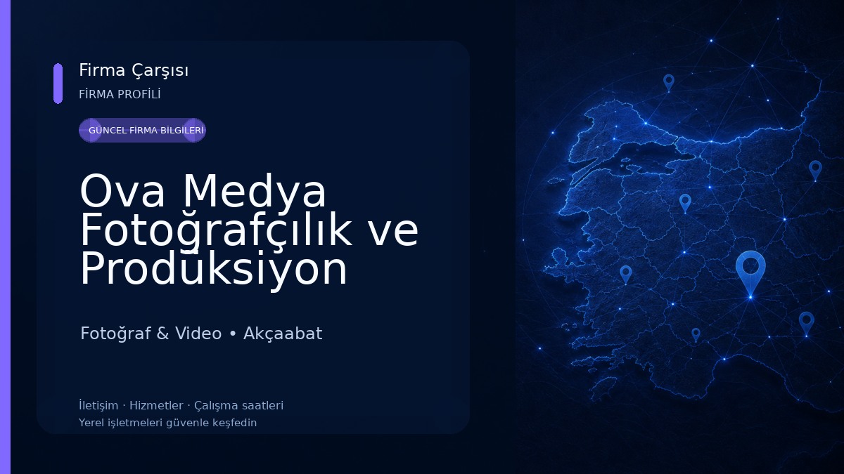 Ova Medya Fotoğrafçılık ve Prodüksiyon Fotoğraf & Video