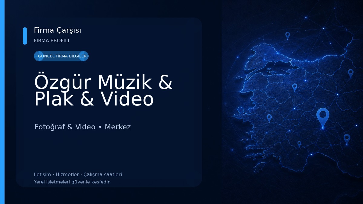 Özgür Müzik & Plak & Video Fotoğraf & Video