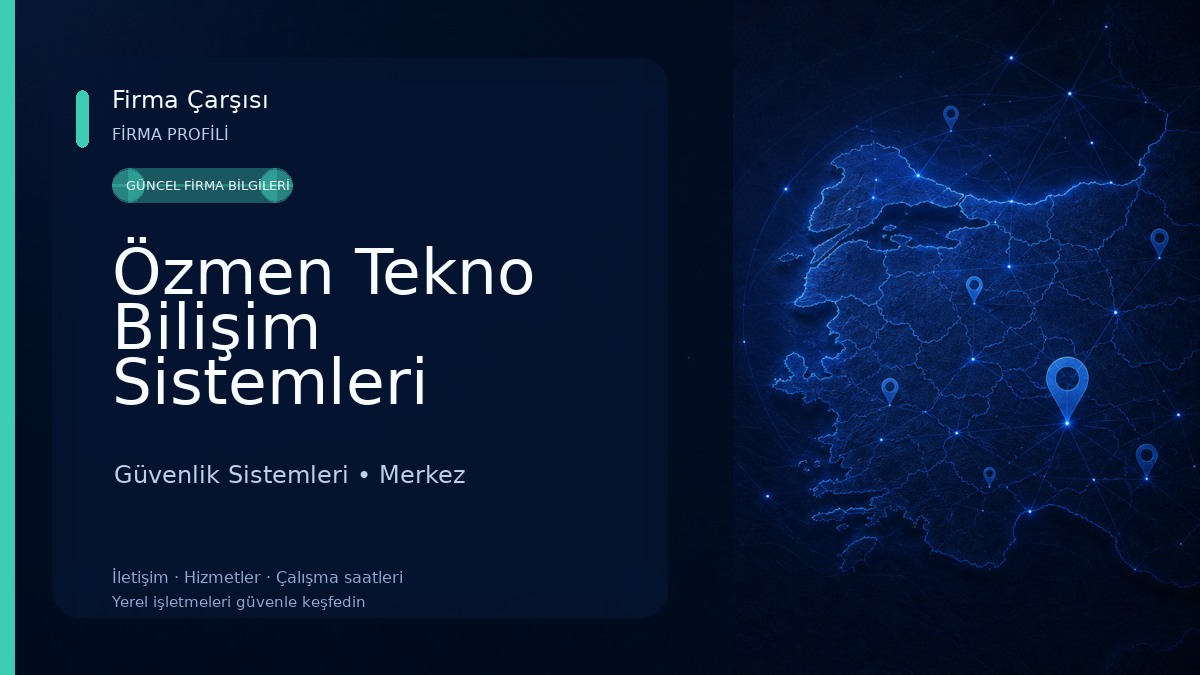 Özmen Tekno Bilişim Sistemleri