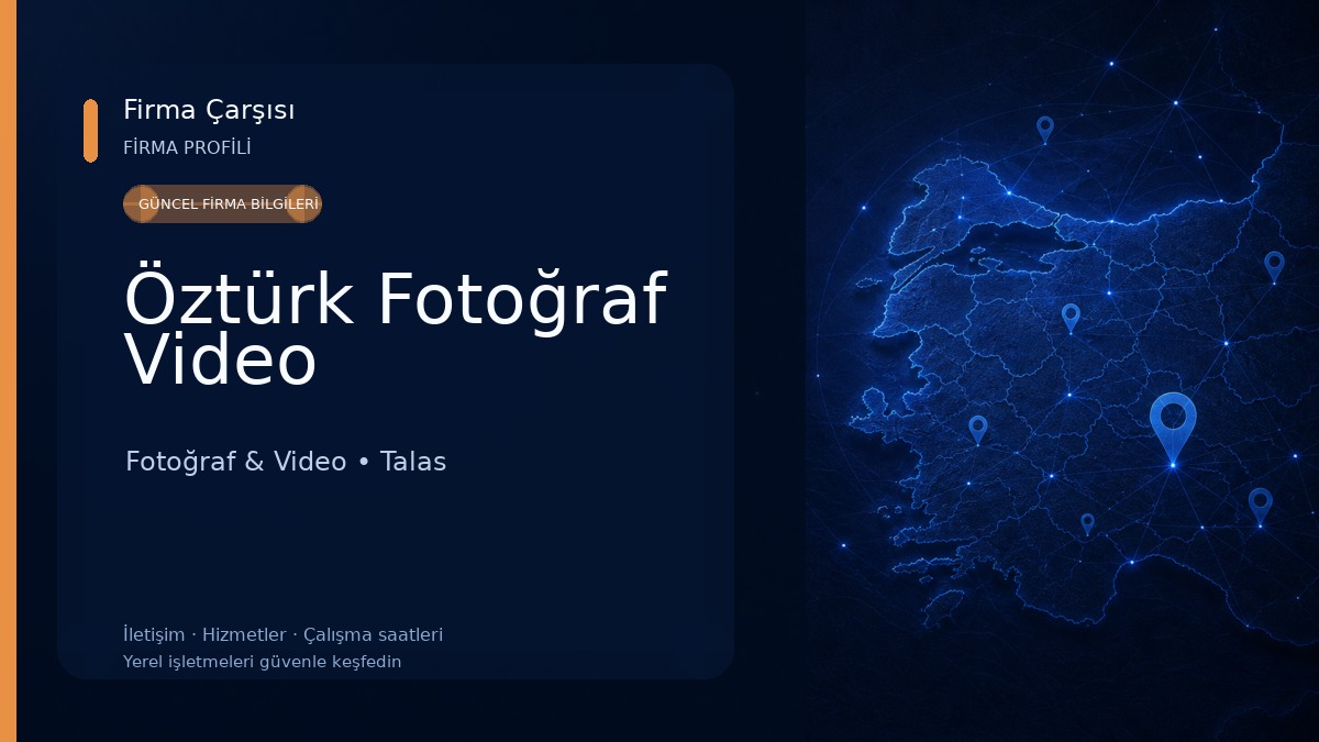 Öztürk Fotoğraf Video Fotoğraf & Video
