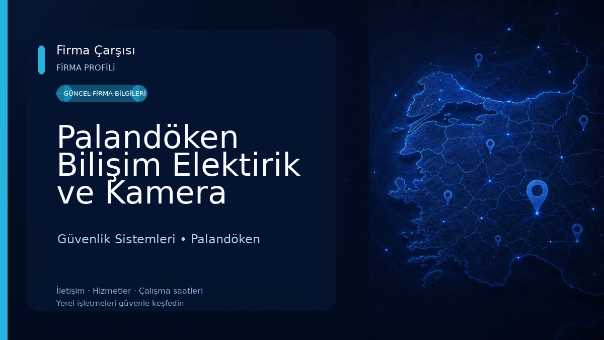 Palandöken Bilişim Elektirik ve Kamera sistemleri Güvenlik Sistemleri