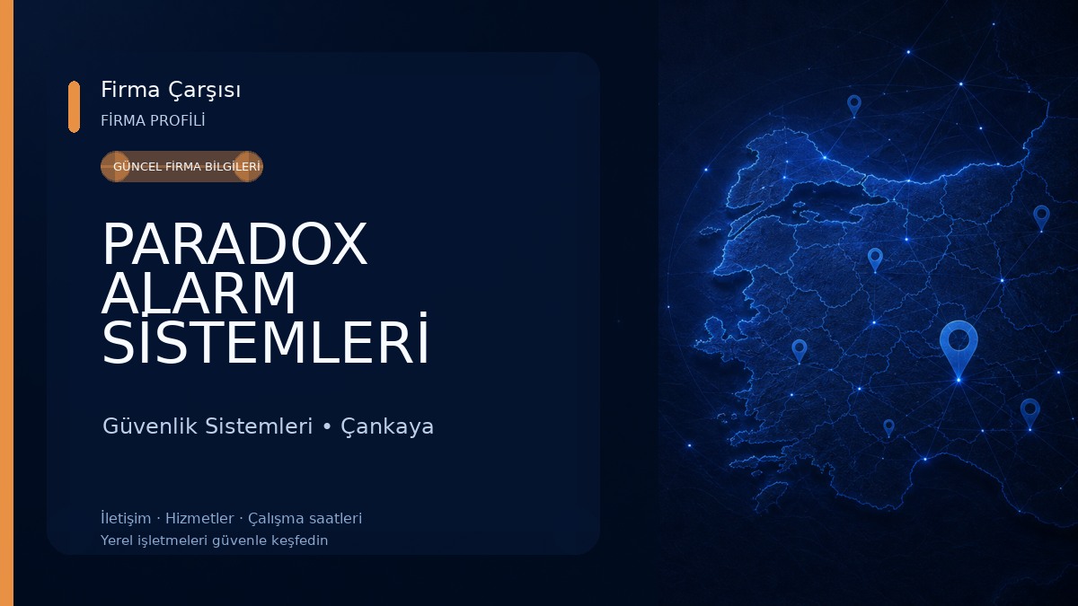 PARADOX ALARM SİSTEMLERİ SATIŞ SERVİS Güvenlik Sistemleri