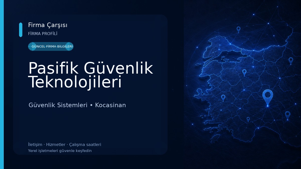 Pasifik Güvenlik Teknolojileri Güvenlik Sistemleri