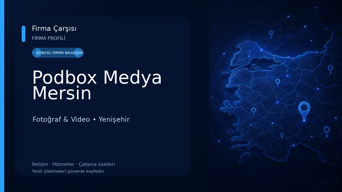Podbox Medya Mersin Fotoğraf & Video