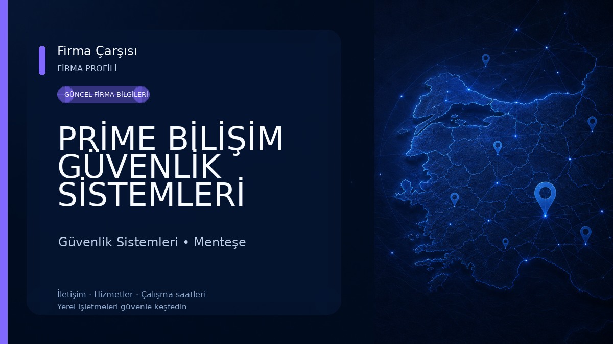PRİME BİLİŞİM GÜVENLİK SİSTEMLERİ 