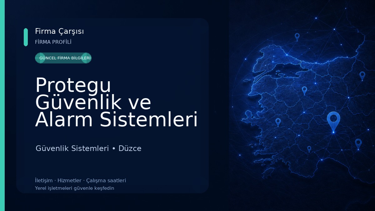 Protegu Güvenlik ve Alarm Sistemleri Güvenlik Sistemleri