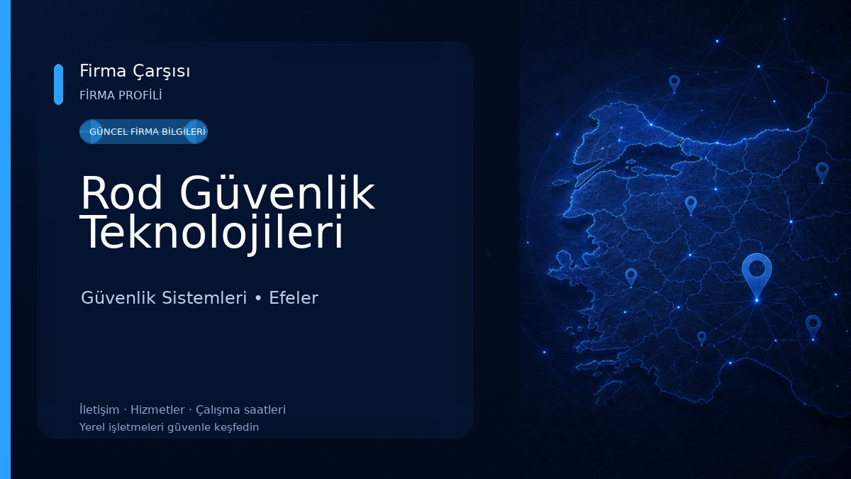 Rod Güvenlik Teknolojileri